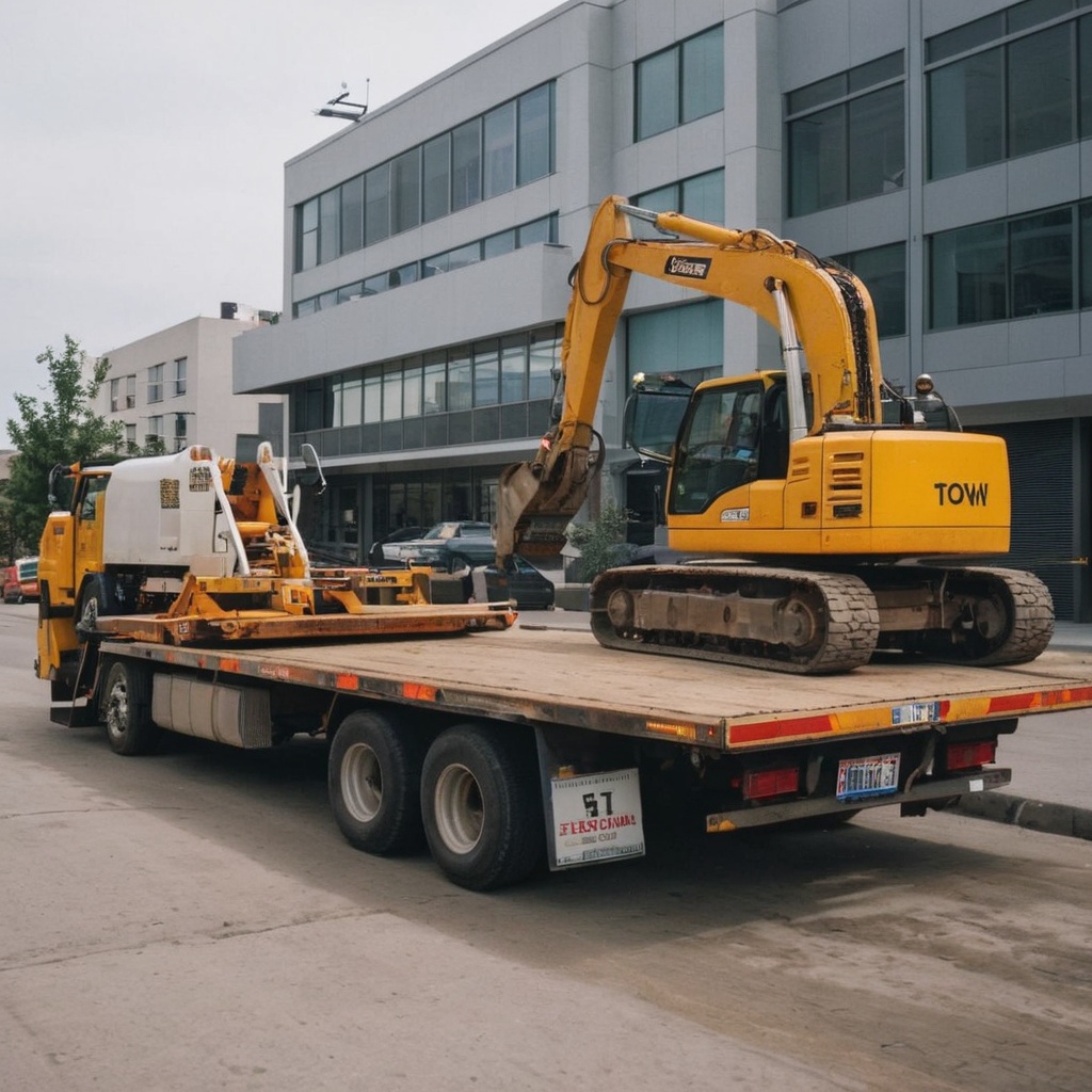 Перевозка спецтехники и грузовиков