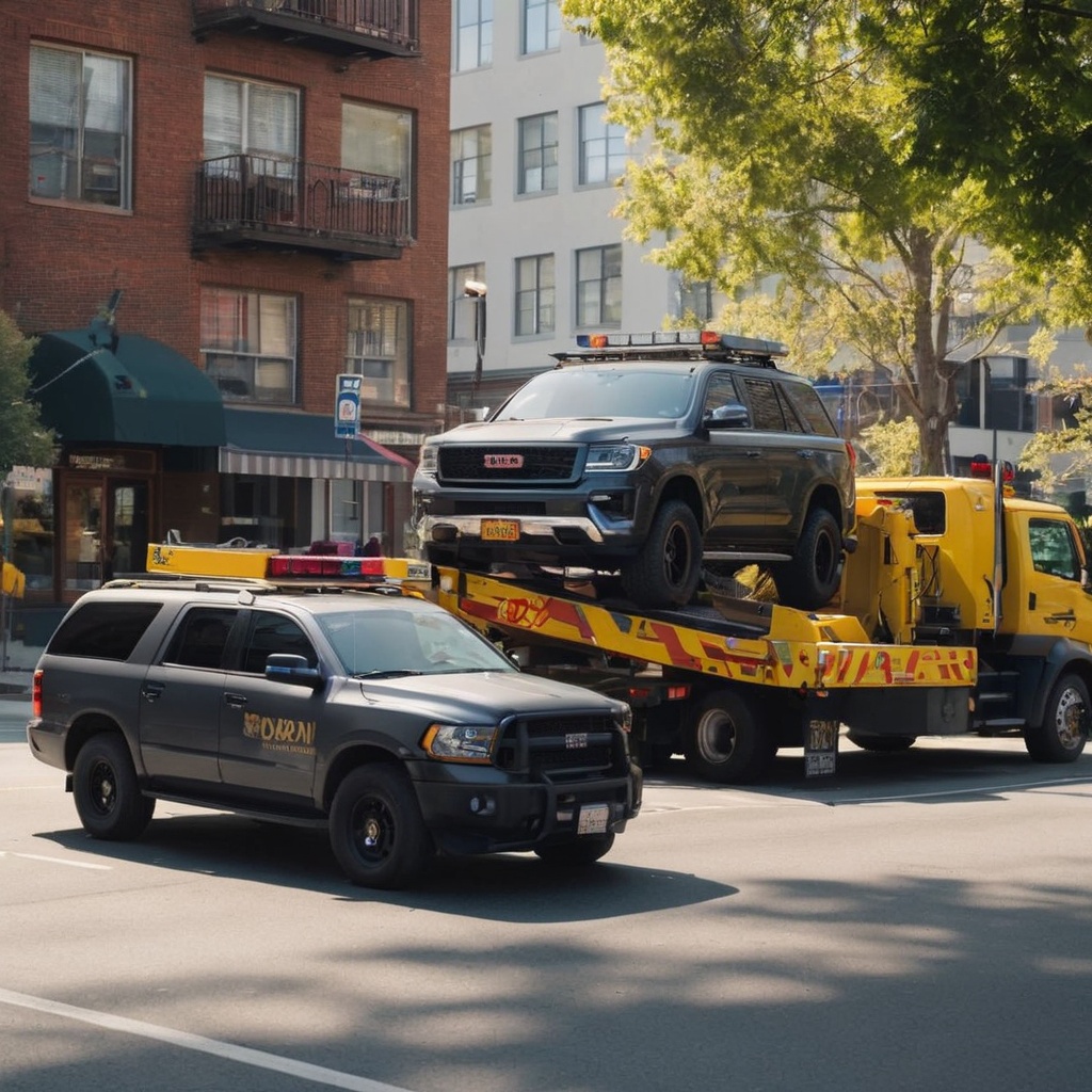 Эвакуация внедорожников и минивэнов